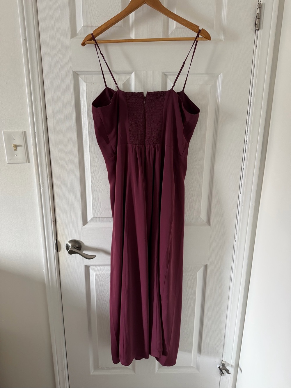 Abercrombie & Fitch Raspberry Spaghetti Strap Dress - Picture 4 of 4